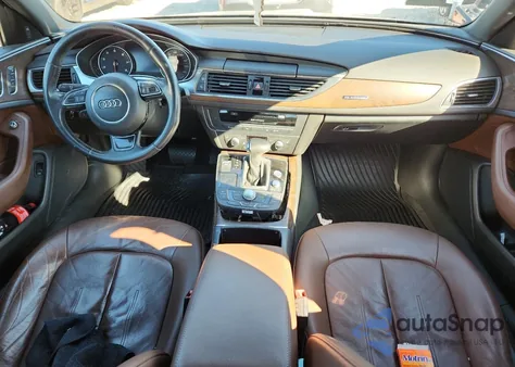 2015 Audi A6 Premium Plus z USA, uszkodzony, nr VIN WAUFGAFC5FN010576